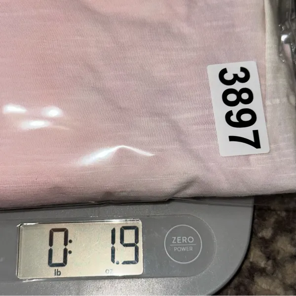 LoveShackFancy Women’s Size M Pastel Tie Dye Print Scoop Neck T-Shirt - Image 6