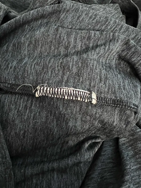 Under Armour Charcoal Quarter-Zip Long Sleeve Top - Image 6