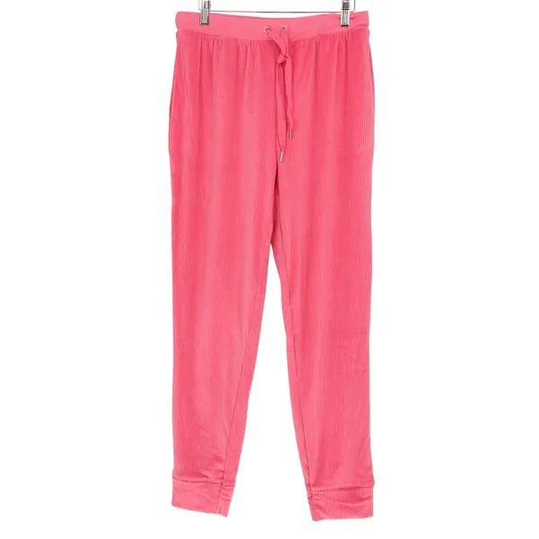 Roudelain 2-PC Pajamas Set Womens M Pink Stretch Fleece Sleepwear Henley Neck‎ - Image 6