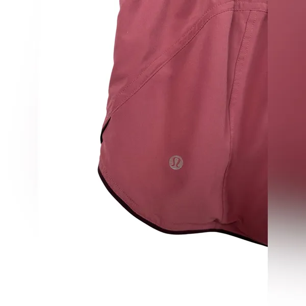 Lululemon Choose a Side Reversible Shorts Size 4 3” Cherry Tint Cassis Running - Image 8