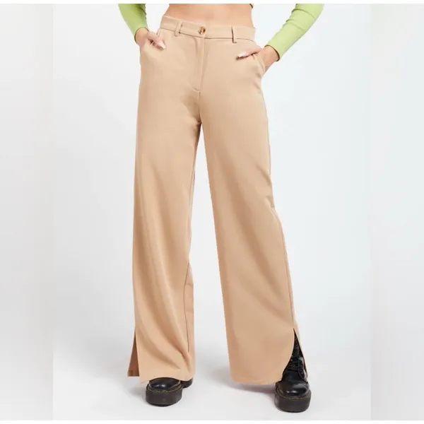 Motel‎ Rocks Gege Trouser Almond Size M /32L NWT - Image 2