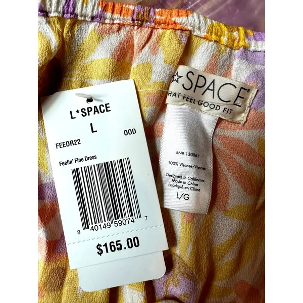 L*Space Feelin Fine Cut Outs Tie Front Dress Oopsie Daisy L - Image 11