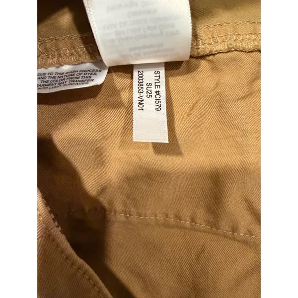 J.Crew Womens‎ Pleated Chino Shorts Size 6 Khaki Tan Mid Rise Cotton Twill C1579 - Image 8