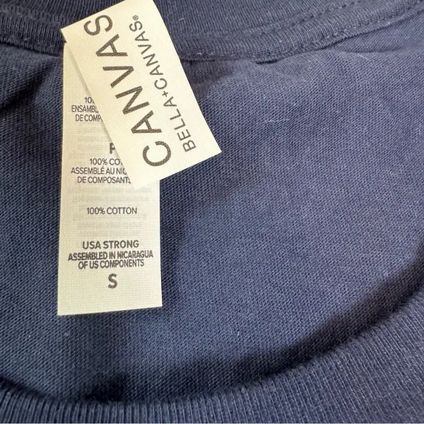 Bella Canvas You Got This Graphic Tee in Small Navy Blue - Image 4