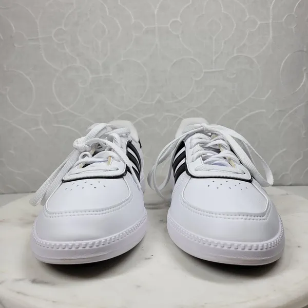 Adidas Breaknet Sleek Sneakers Womens 7 White Black 3 Stripes Athletic Shoes New - Image 8