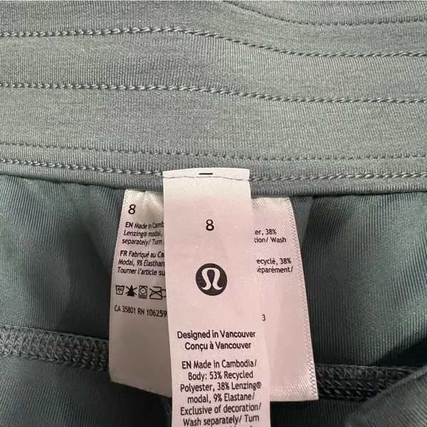 Lululemon Athletica Blueish Gray softstreme pants - Image 4
