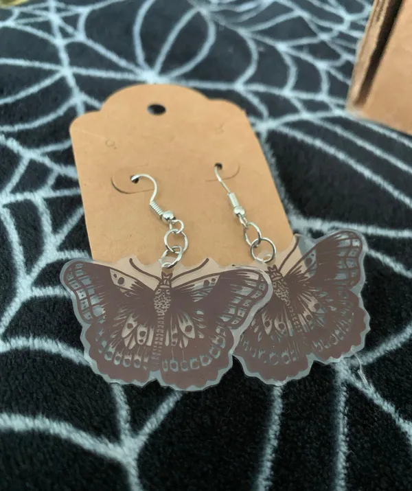 Harry Styles Butterfly Earrings - Image 2