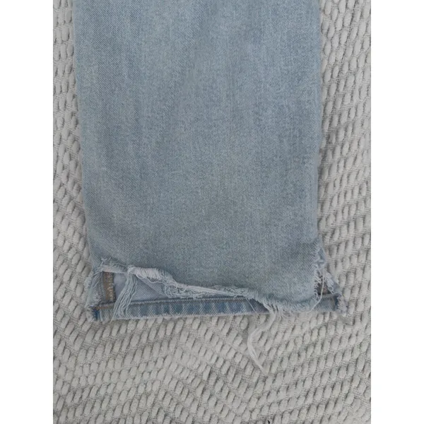 American Eagle Strigid Highest Rise Baggy‎ Straight Pride Jeans Size 5/ 27" - Image 10