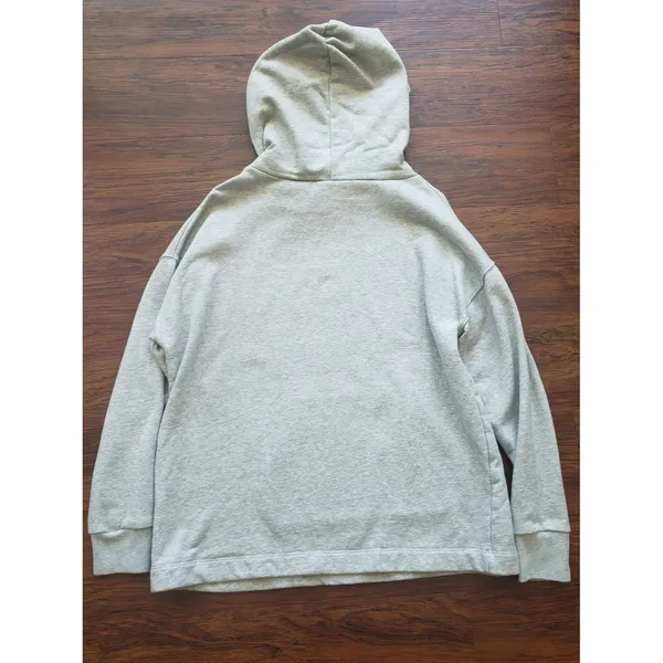 All Saints Light Gray Hoodie Size S Loungewear Streetwear Chic Comfy Cotton - Image 2