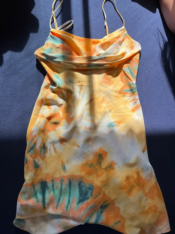 Saints + Secrets Tie Dye Dress - Image 4
