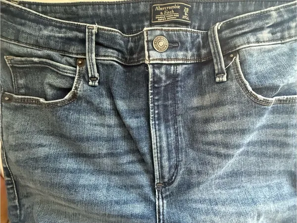 Abercrombie & Fitch Simone High Rise Super Skinny Distressed Jean - Image 3