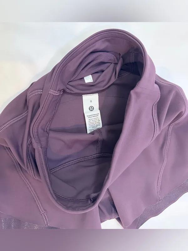 Lululemon Nulux Tight-Fit High-Rise Track Short 2.5" - Arctic Plum - 0 - Image 12