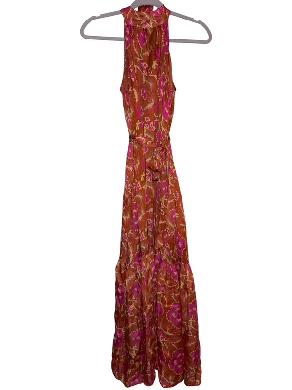 Cleobella Luella Floral Halter Maxi Dress XS - Image 4