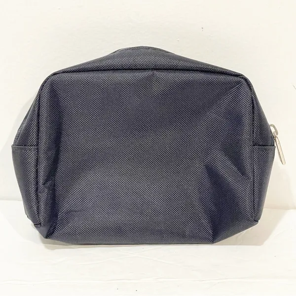 TUMI for Delta Black Nylon‎ Pouch Small Travel Toiletry Cosmetic Bag - Image 4