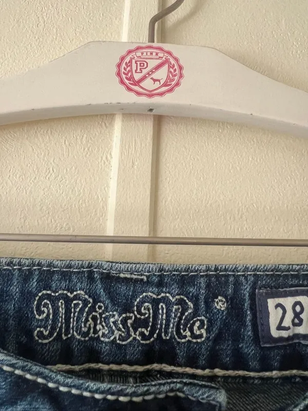 Miss Me Woman’s Jeans Size 28 Bootcut -See Fix By Zipper - Image 7