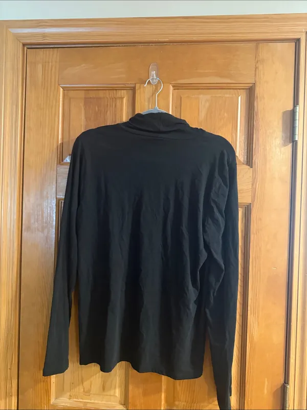J.Crew black turtle neck size large . - Image 6
