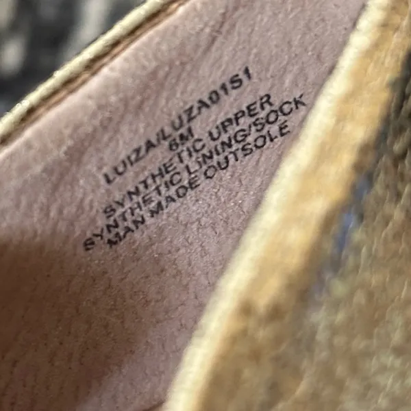 NWOT STEVE MADDEN Luiza Pumps Gold 6 - Image 8