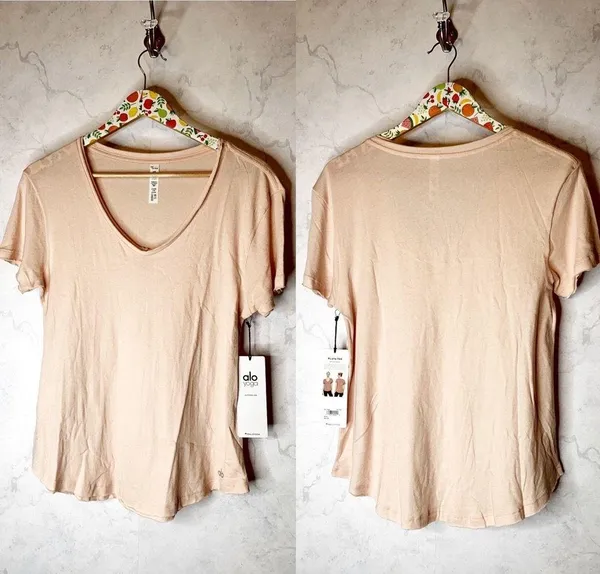 Alo Yoga Playa Short Sleeve Tee Shirt - Image 4