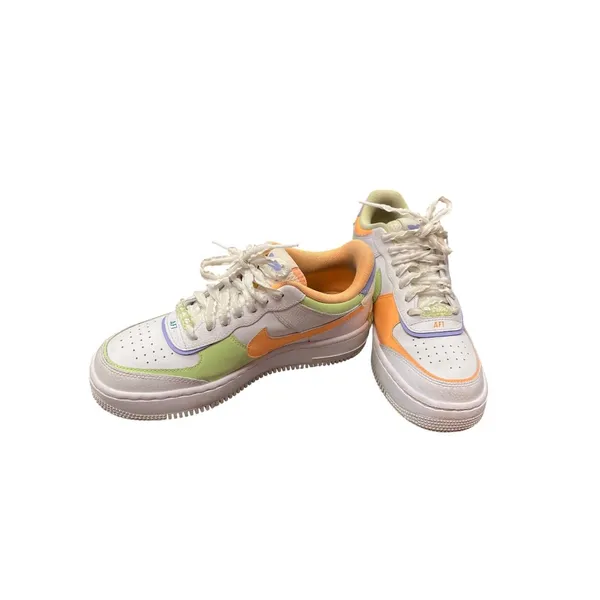 Nike Air Force 1 DX3718-100 wms shadow white multi color sneakers sz 7 SKU 9974 - Image 2