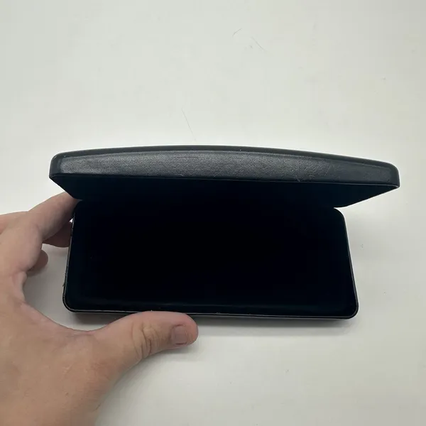 Ralph Lauren Glasses Case Black Leather Hard Clamshell Eyeglasses Case - Image 9