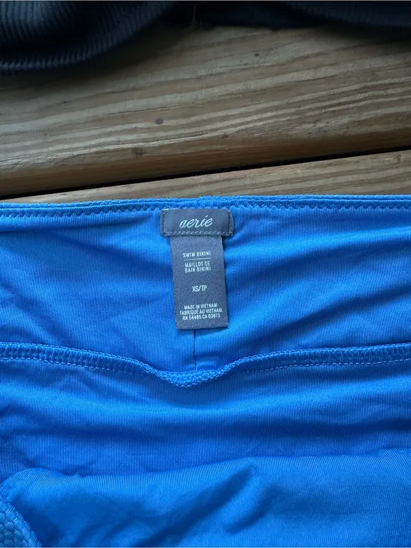 Aerie bikini set blue black - Image 2