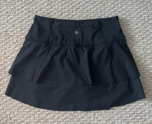 Athleta Black Ruffle Tennis Skirt - Image 8