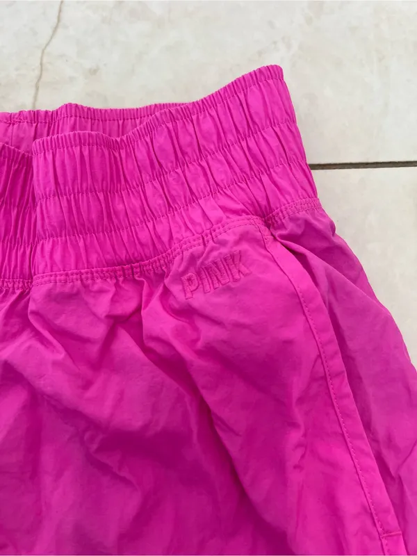 Victoria's Secret Pink Hot Pink Active Shorts Size XS - Image 2