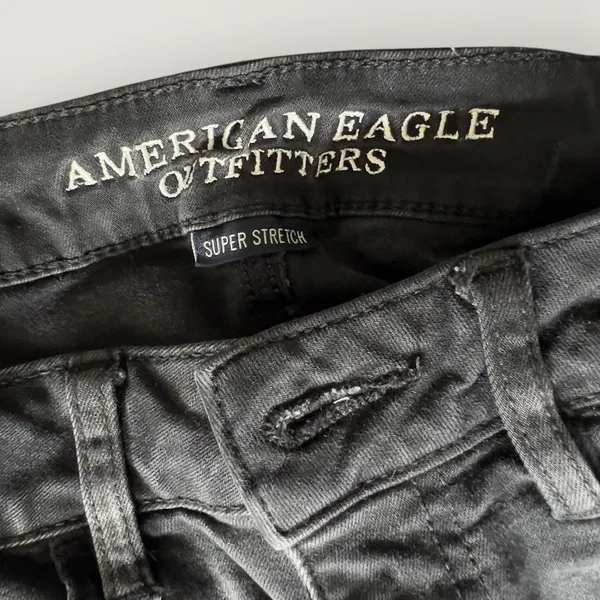 American Eagle‎ Jegging Super Stretch Skinny Jeans Women 6 Regular High Rise - Image 3