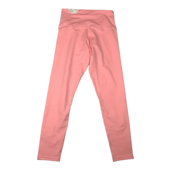 Aerie women's large hugger leggings in pink new coral athletic high rise gym wor - Image 2