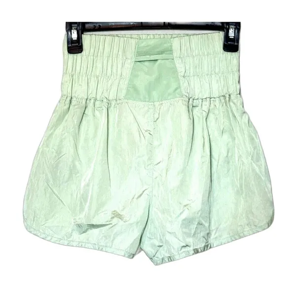 FP Movement The Way Home Shorts Green Small Athletic Running Free people - Image 3