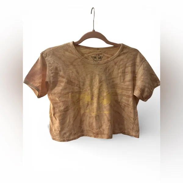 Boys Lie Cropped Tye Dye Graphic Tee Shirt - Image 3