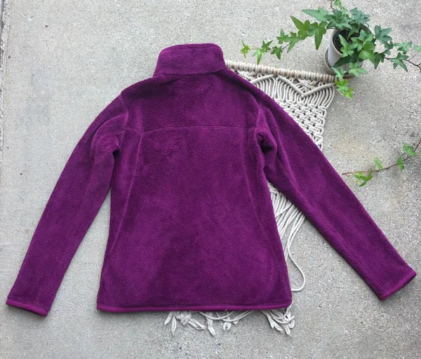 Fleece Pullover Jacket Size Medium - Image 7