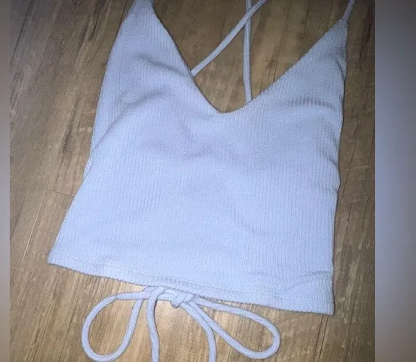 GARAGE Strappy back cami crop top! - Image 4