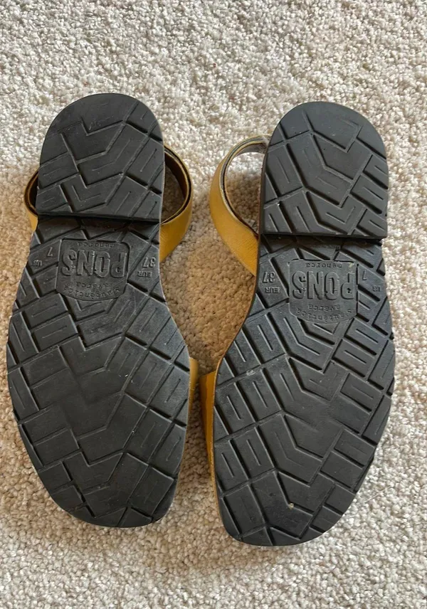 Sandals PONS # 7 Yellow - Image 2