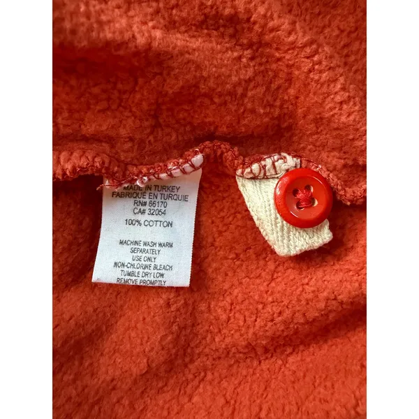 Free People Vintage Y2K Butterfly Graphic Henley Hoodie Longline Tunic Small - Image 6