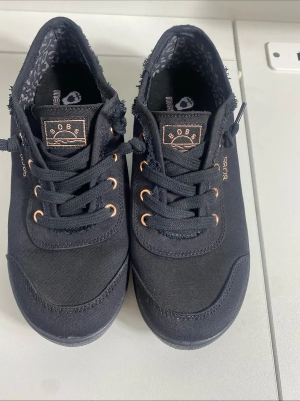 Skechers BOBS B Cute Women's Black Sneakers, Size 6 US, New Without Box - Image 9