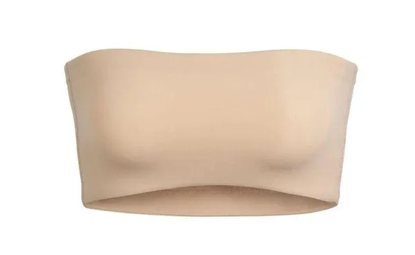 NWT fits everybody bandeau bra clay NUDE - Image 3