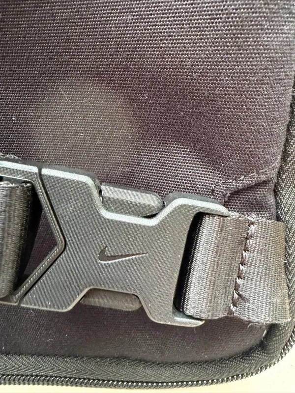 Nike Black Backpack with Front Pocket and Adjustable Straps - Image 7