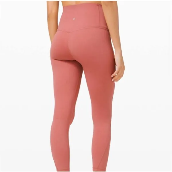 Lululemon‎ Unlimit High-Rise Tight Leggings 26“ Briar Rose Size 8 - Image 3