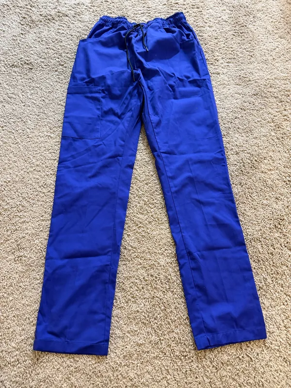 Royal Blue Scrubs Size M - Image 2