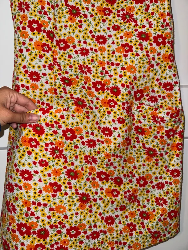 Vintage floral dress - Image 2