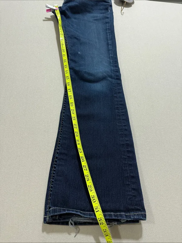 BKE Women’s Dark Blue Boot Cut Jeans with Embroidered Back Pockets - Image 5