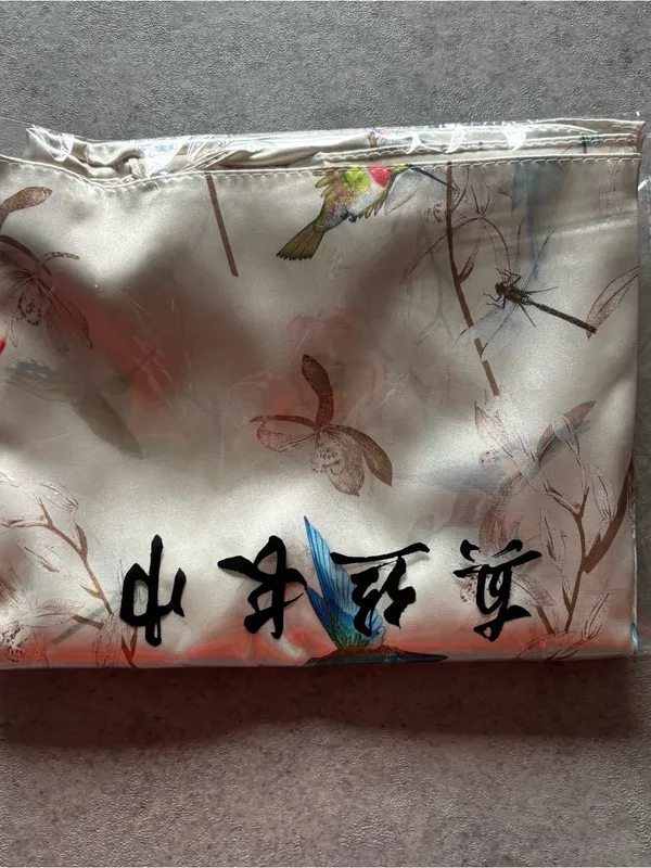 100% silk scarf shawl wrap - Image 4