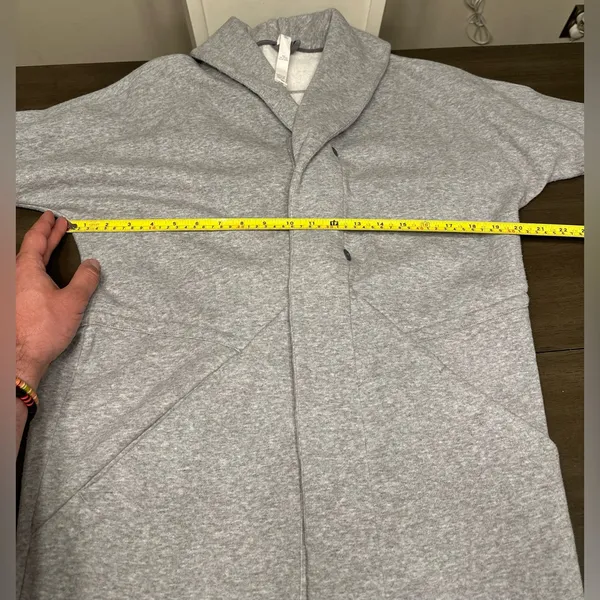 Lululemon Women’s Cardigan Sweater Gray-Size 6 - Image 9