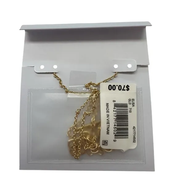 Kendra Scott Adjustable Gold Plated Filigree Pendant Necklace - Image 2