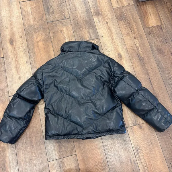 Aritzia Wilfred The Cloud Puff Black Quilted Zip Short Puffer Jacket Women’s XS - Image 5