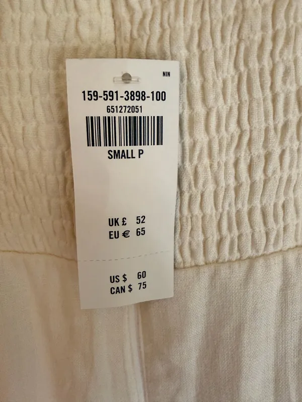Abercrombie and Fitch cream slip dress - Image 5