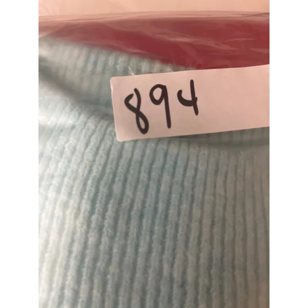 Cabana Crown & Ivy Striped Mock Neck Sweater Oversized Women L Multicolor Soft - Image 9