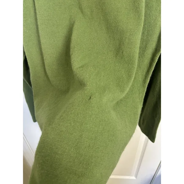 Carole Little Angora Wool Blend Wide Neck Pullover Sweater Size XL Cozy FLAWS - Image 6