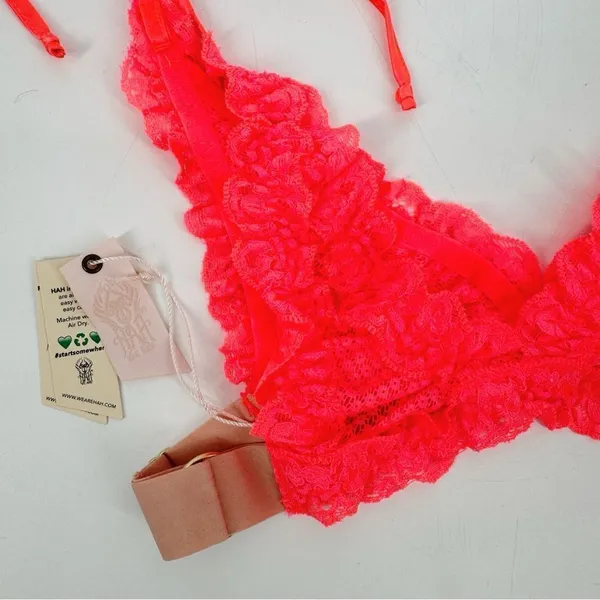 Free People x HAH Flip HAHround Bra Fried Salmon XS‎ NWT - Image 6